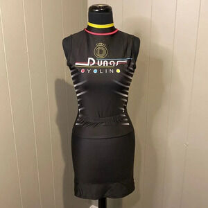 Cool Max Small Cycling Uniform Black/multicolor Fitted/Tight New with Tag